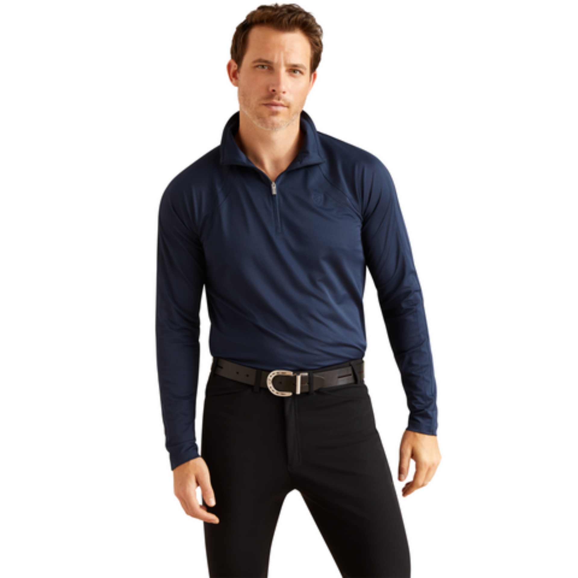 Picture of Ariat 10048921 Sunstopper 3.0 1/4 Zip Baselayer
