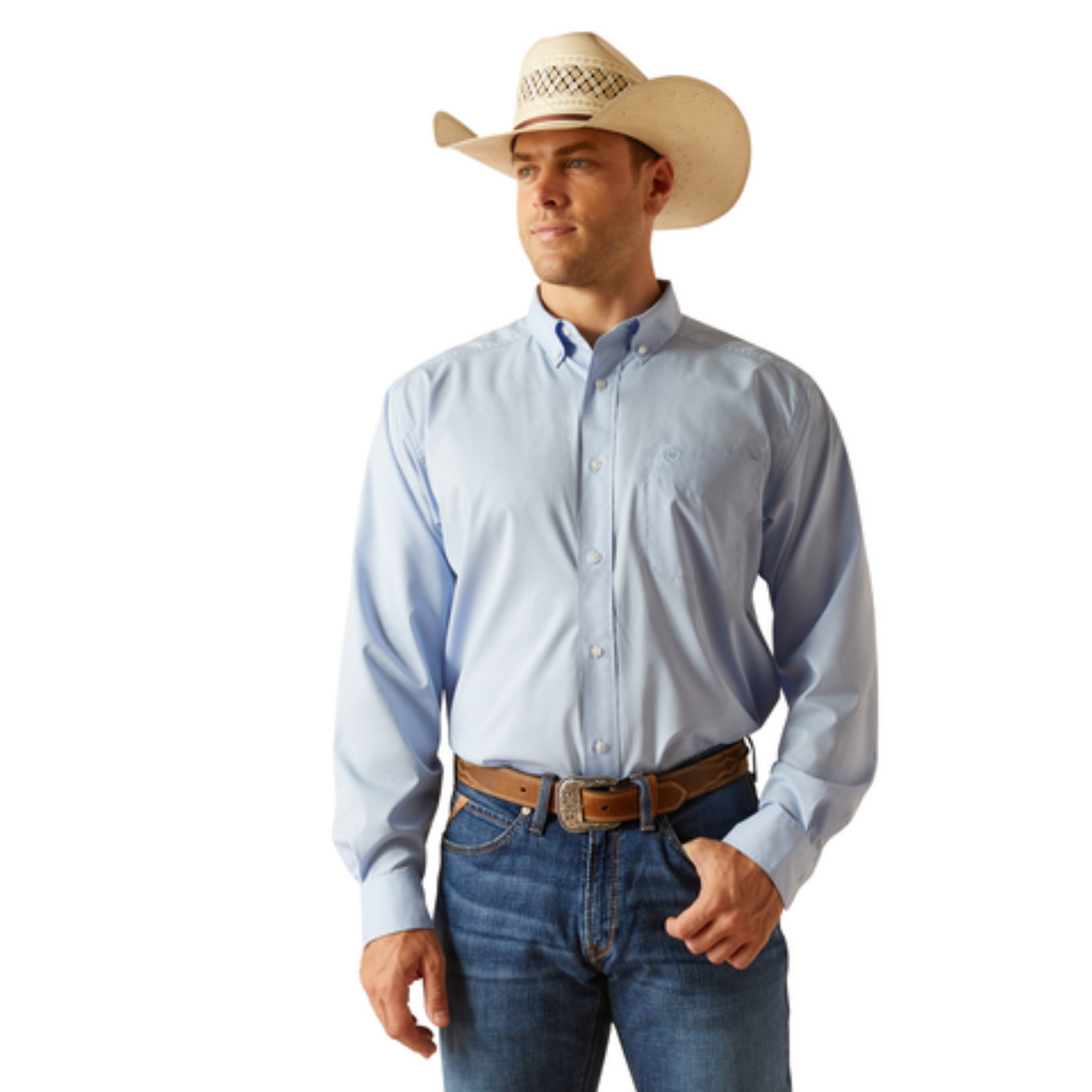 Picture of Ariat 10051359 360 Airflow  Classic Fit Shirt