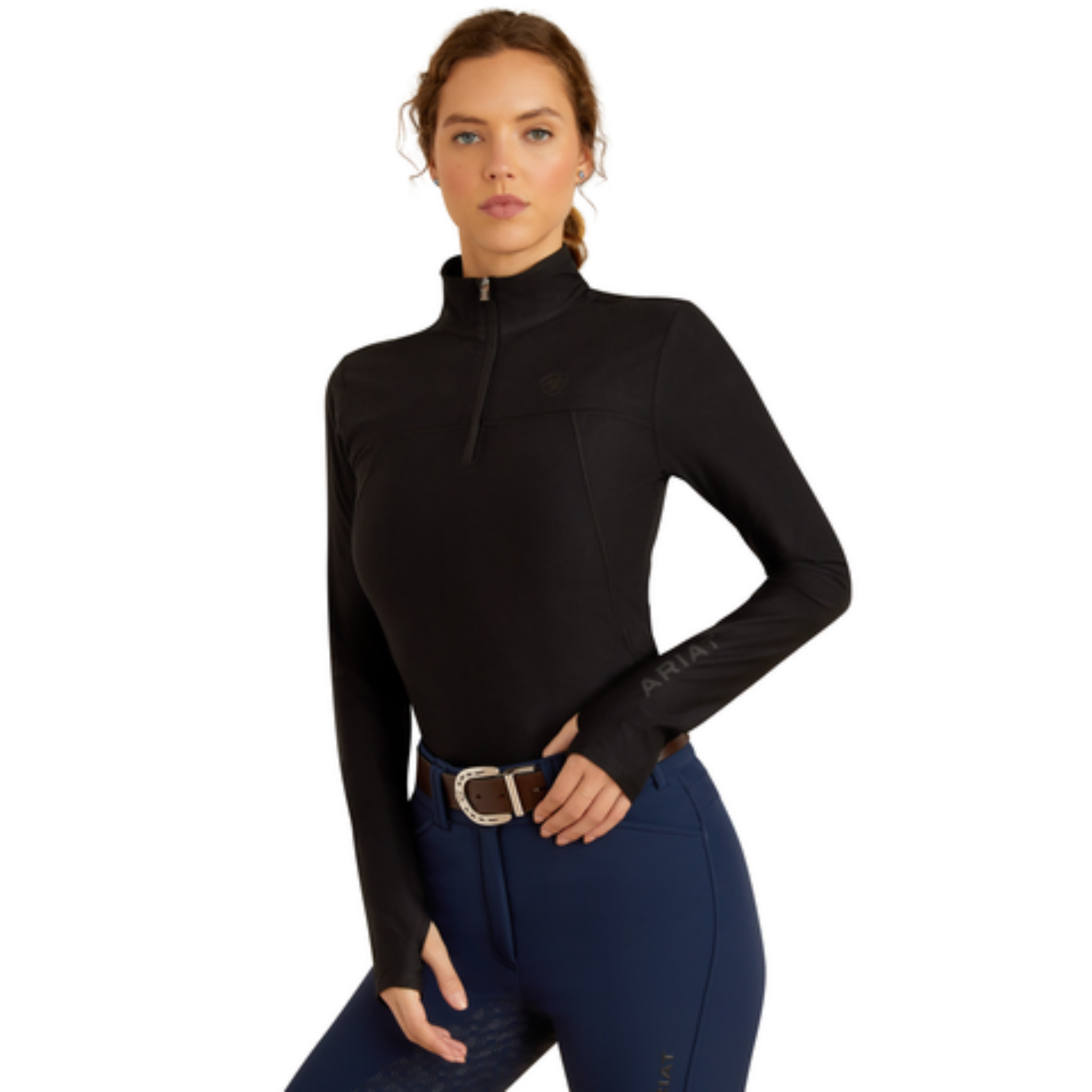 Picture of Ariat 10052135 Lowell 3.0 1/4 Zip Baselayer