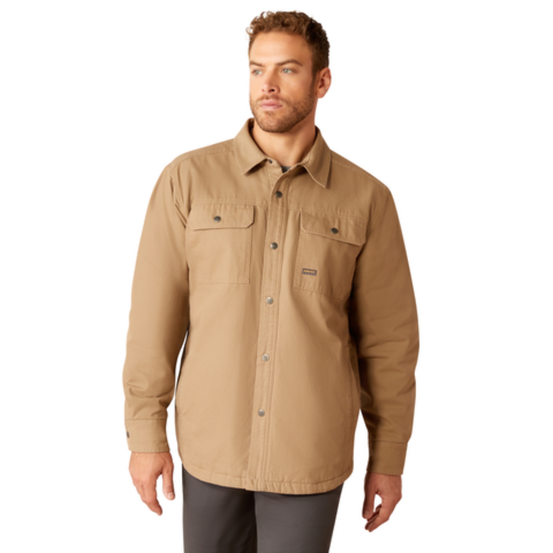 Picture of Ariat 10052426 Rebar Canvas   Shirt Jacket