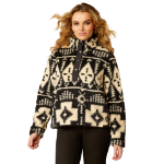 Picture of Ariat 10053010 BERBER SNAP FRONT SWTSHRT
