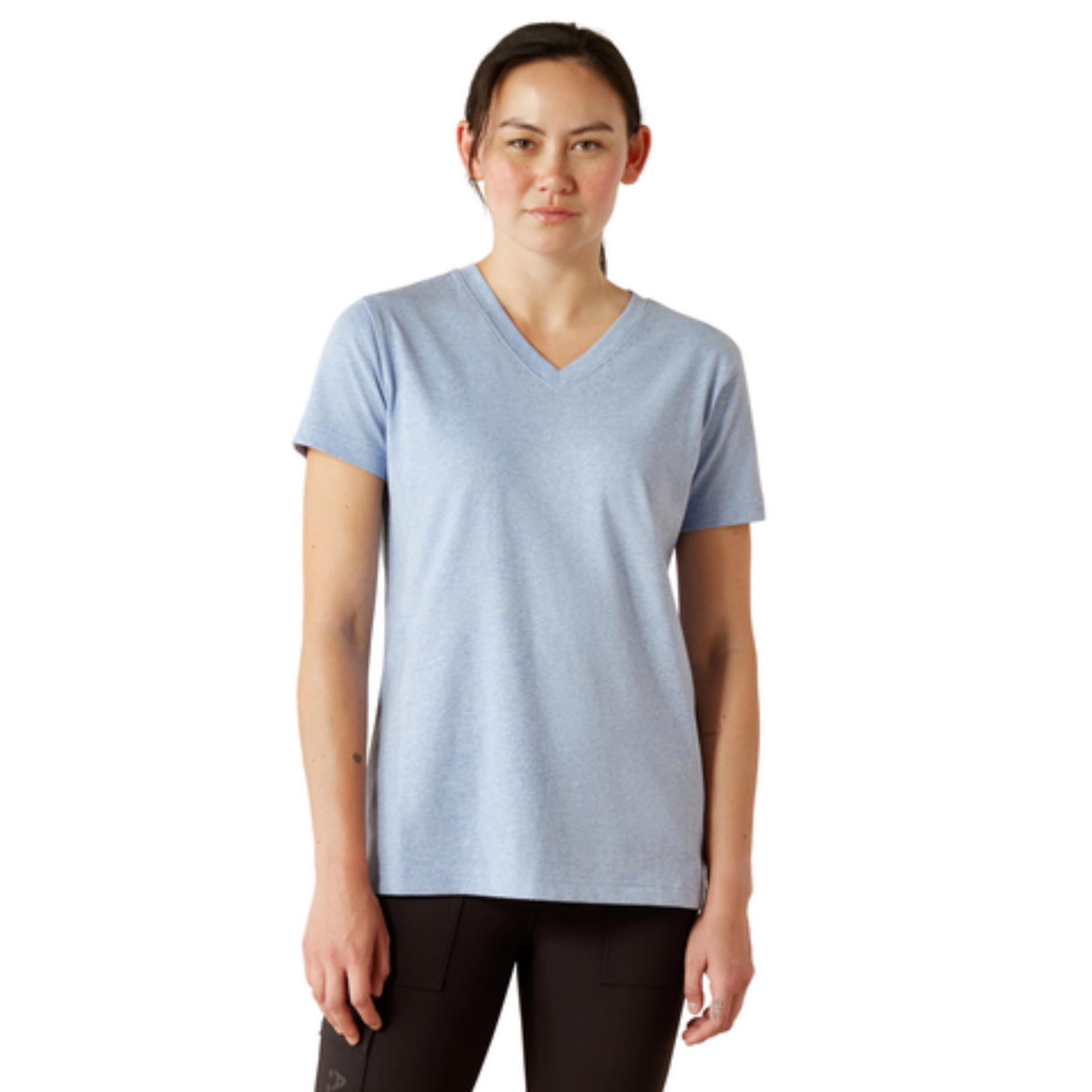 Picture of Ariat 10054436 Rebar Cotton Strong Standard V-Neck T-Shirt