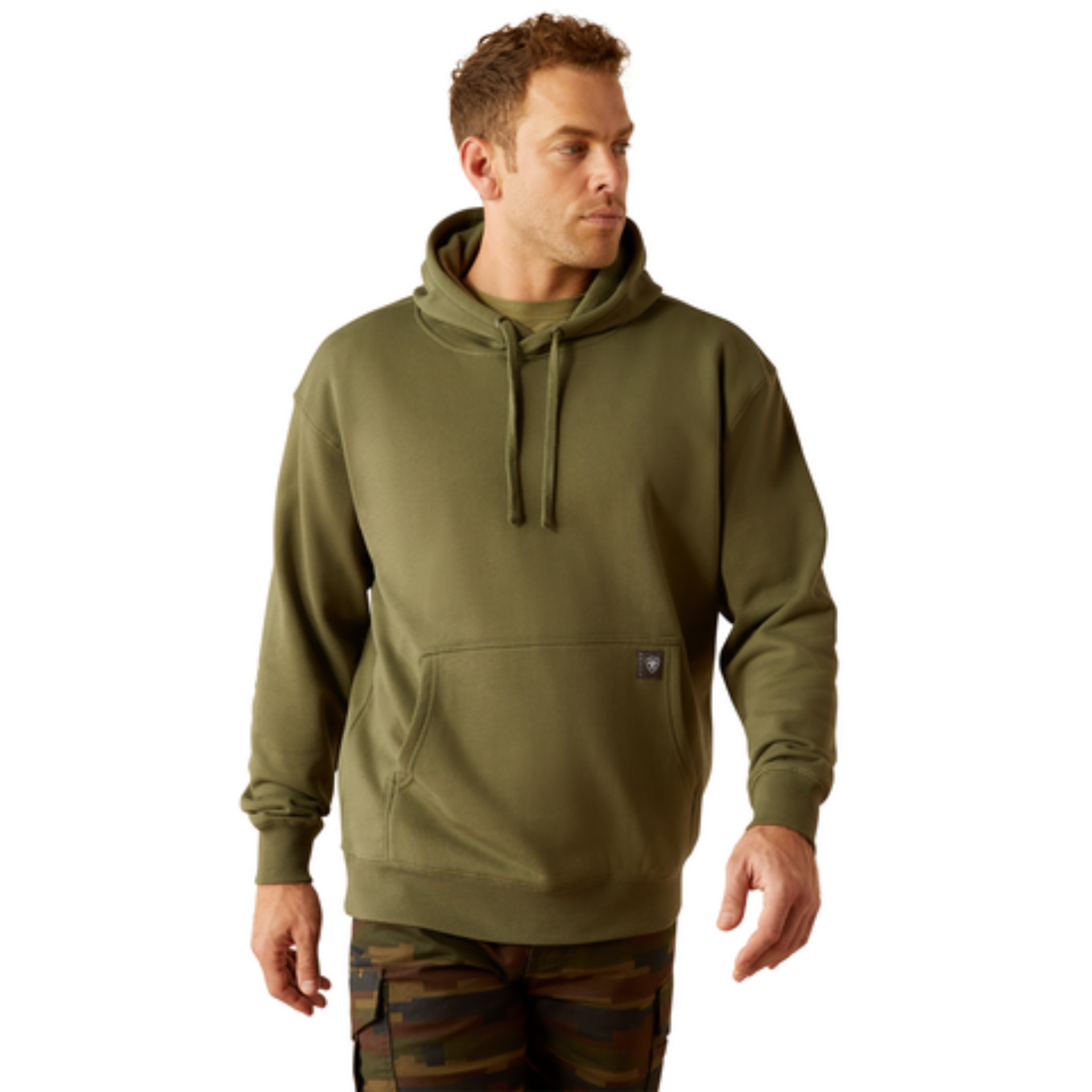 Picture of Ariat 10054469 Rebar Workman Brickyard Hoodie