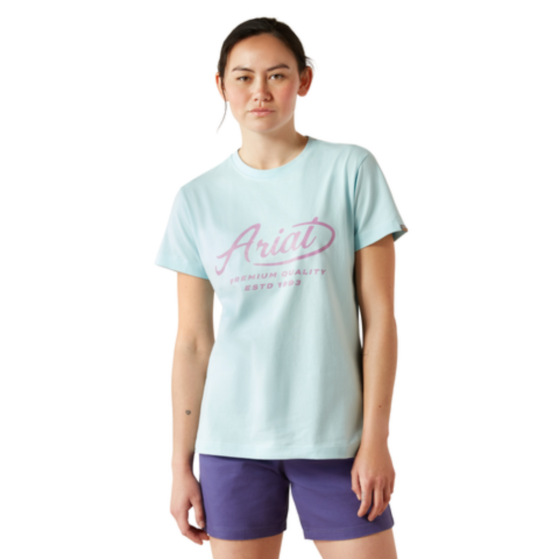 Picture of Ariat 10054503 Rebar Cotton Strong Worldwide T-Shirt