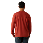 Picture of Ariat 10054531 Rebar Heat Fighter Staple T-Shirt