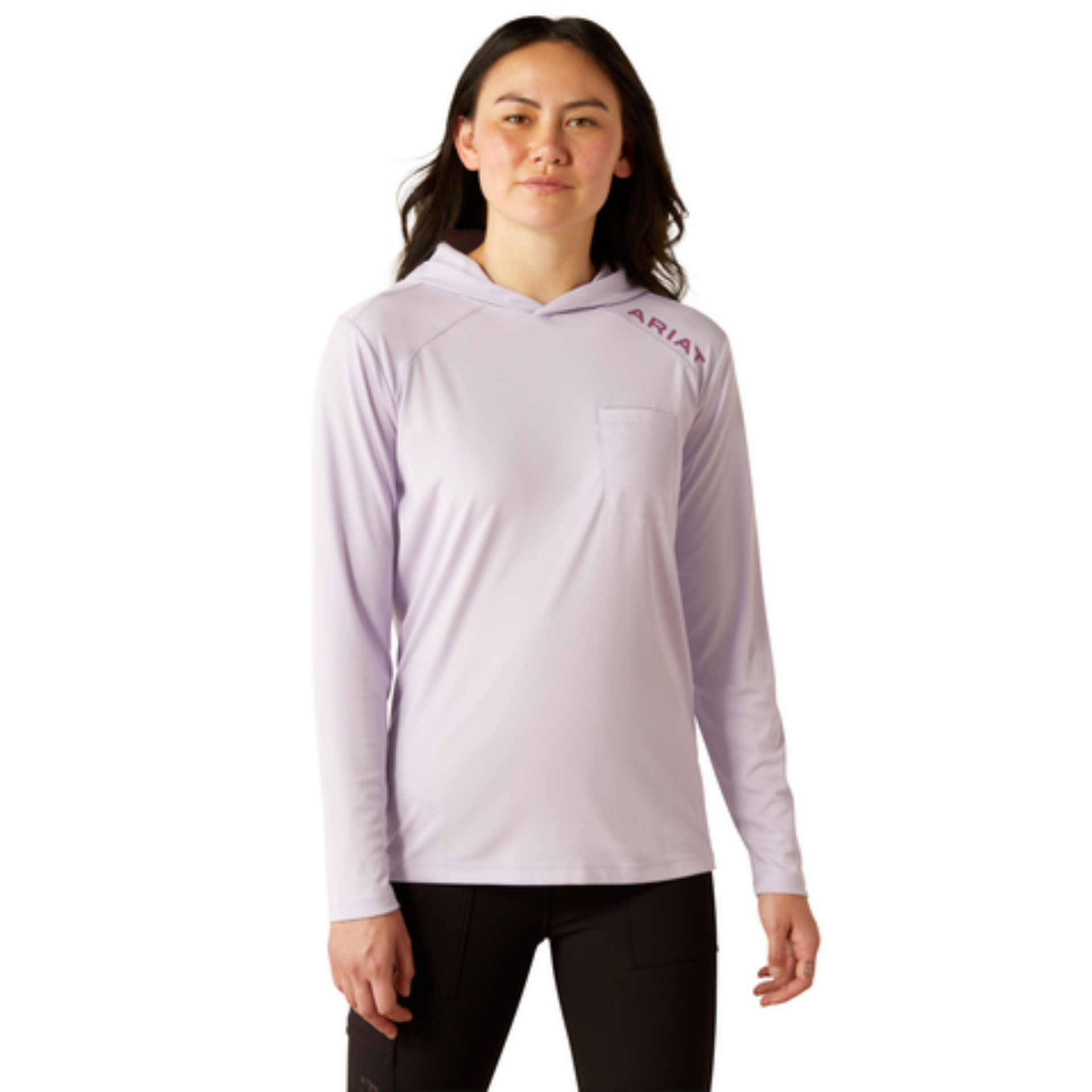 Picture of Ariat 10054874 Rebar Sunblocker Hooded T-Shirt