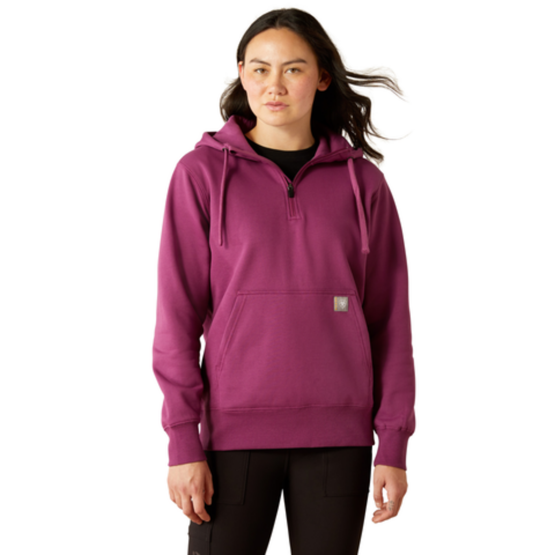 Picture of Ariat 10055090 Rebar Skill Set 1/2 Zip Hoodie