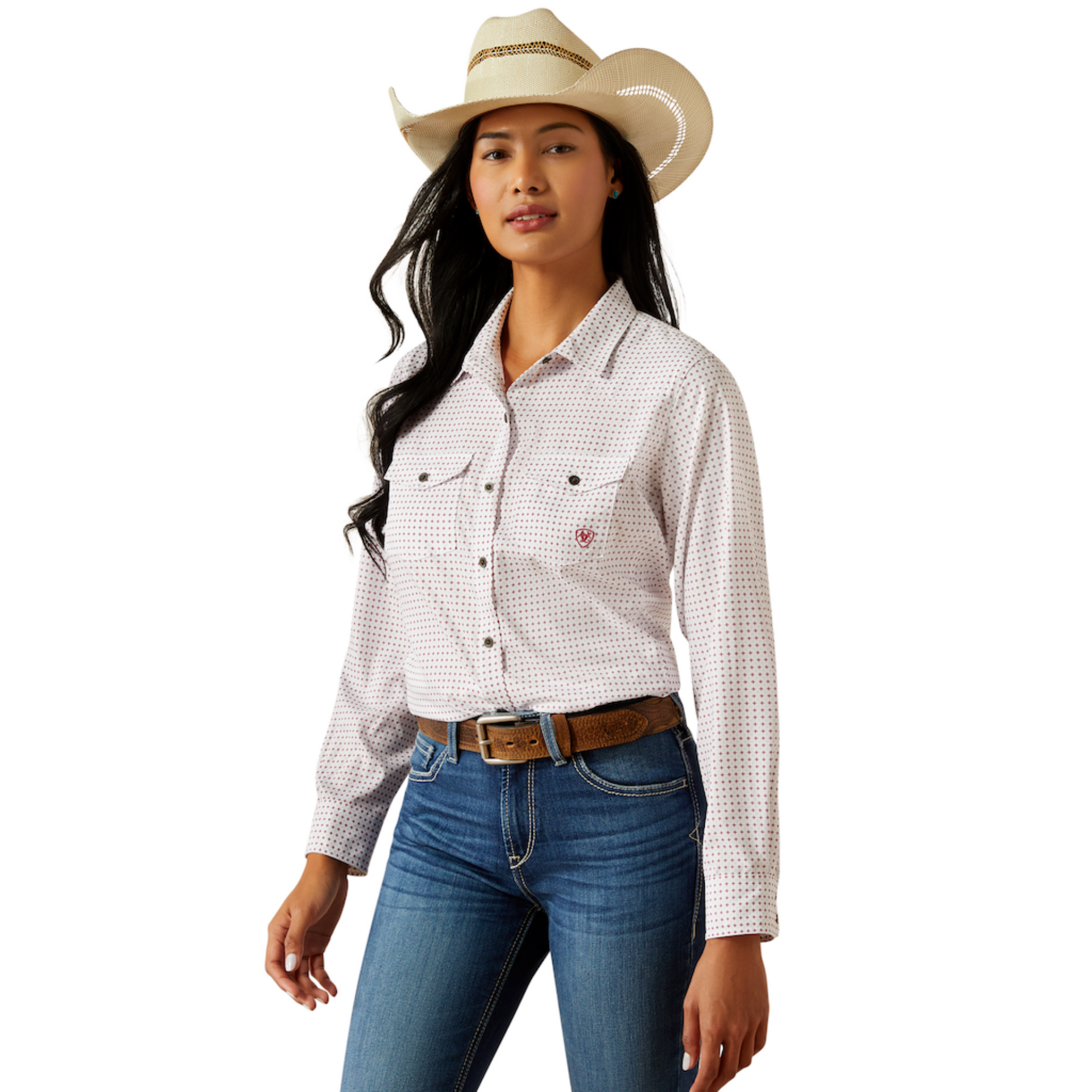 Picture of Ariat 10055189 Western VentTEK Stretch