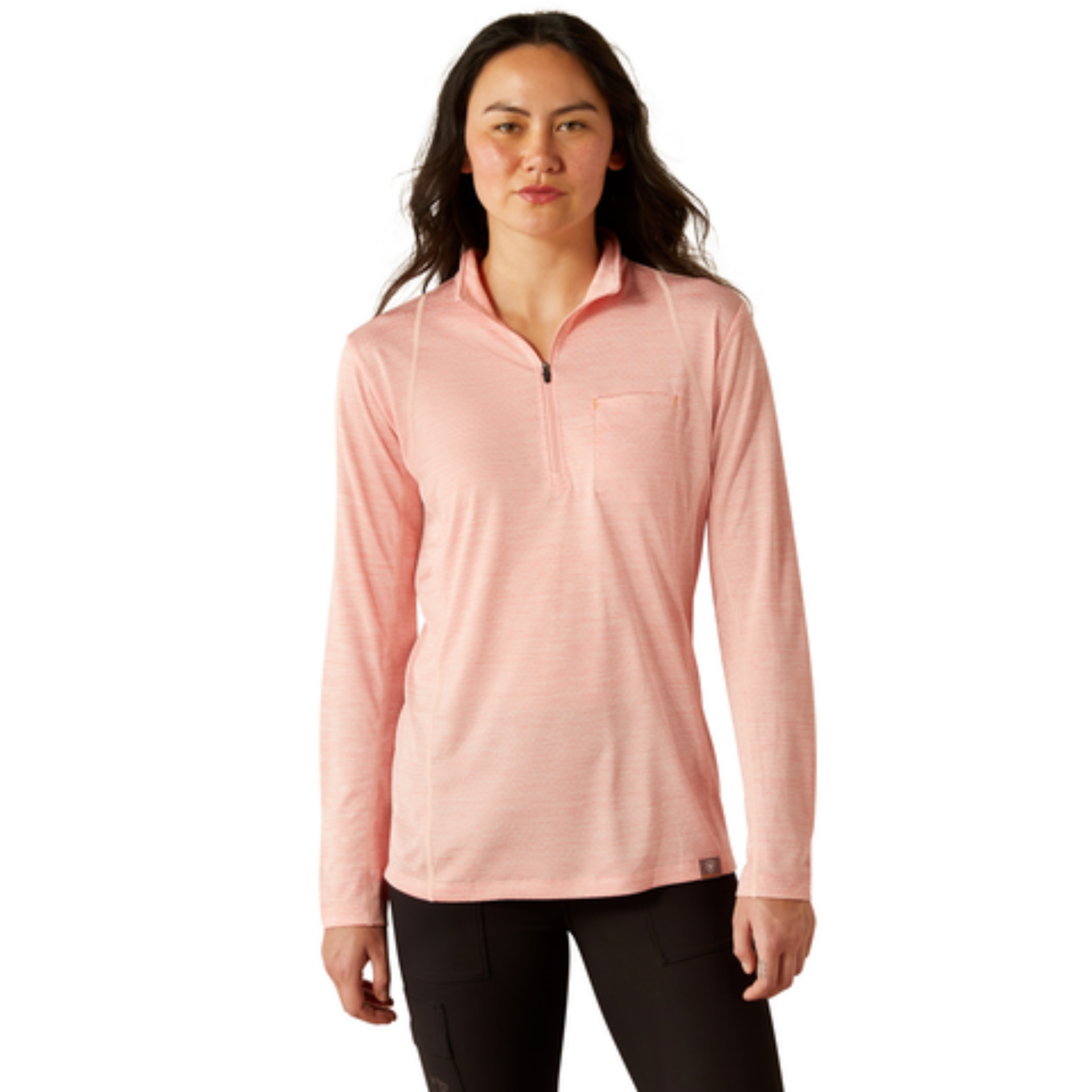 Picture of Ariat 10055226 Rebar Evolution 1/2 Zip Top