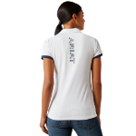 Picture of Ariat 10058544 Bandera Team 1/4 Zip Polo