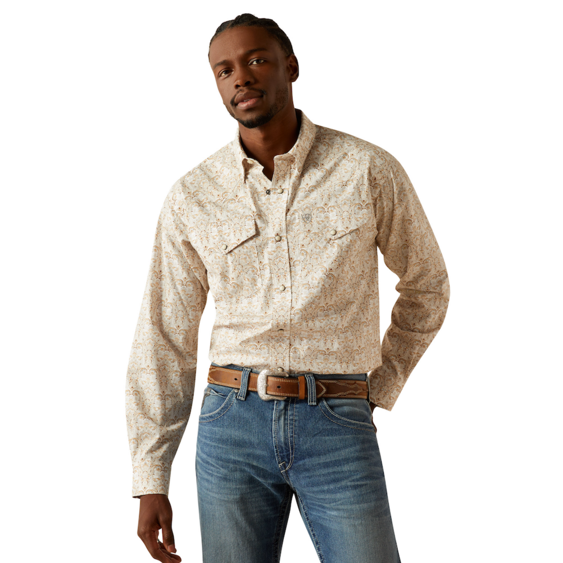 Picture of Ariat 10058758 Wellington Classic Fit Shirt