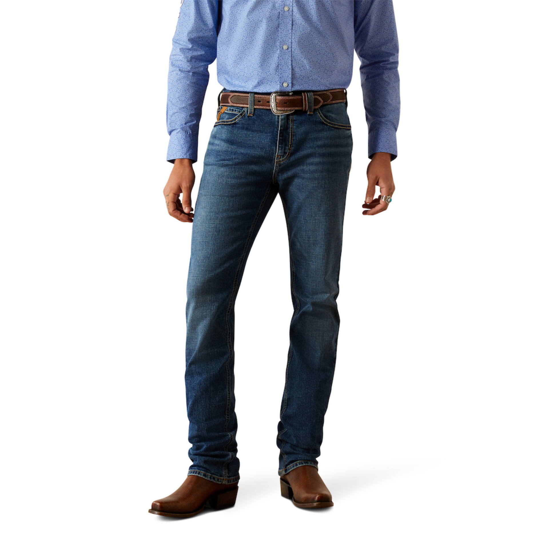 Picture of Ariat 10058929 M8 Modern Miles Straight Leg Jeans