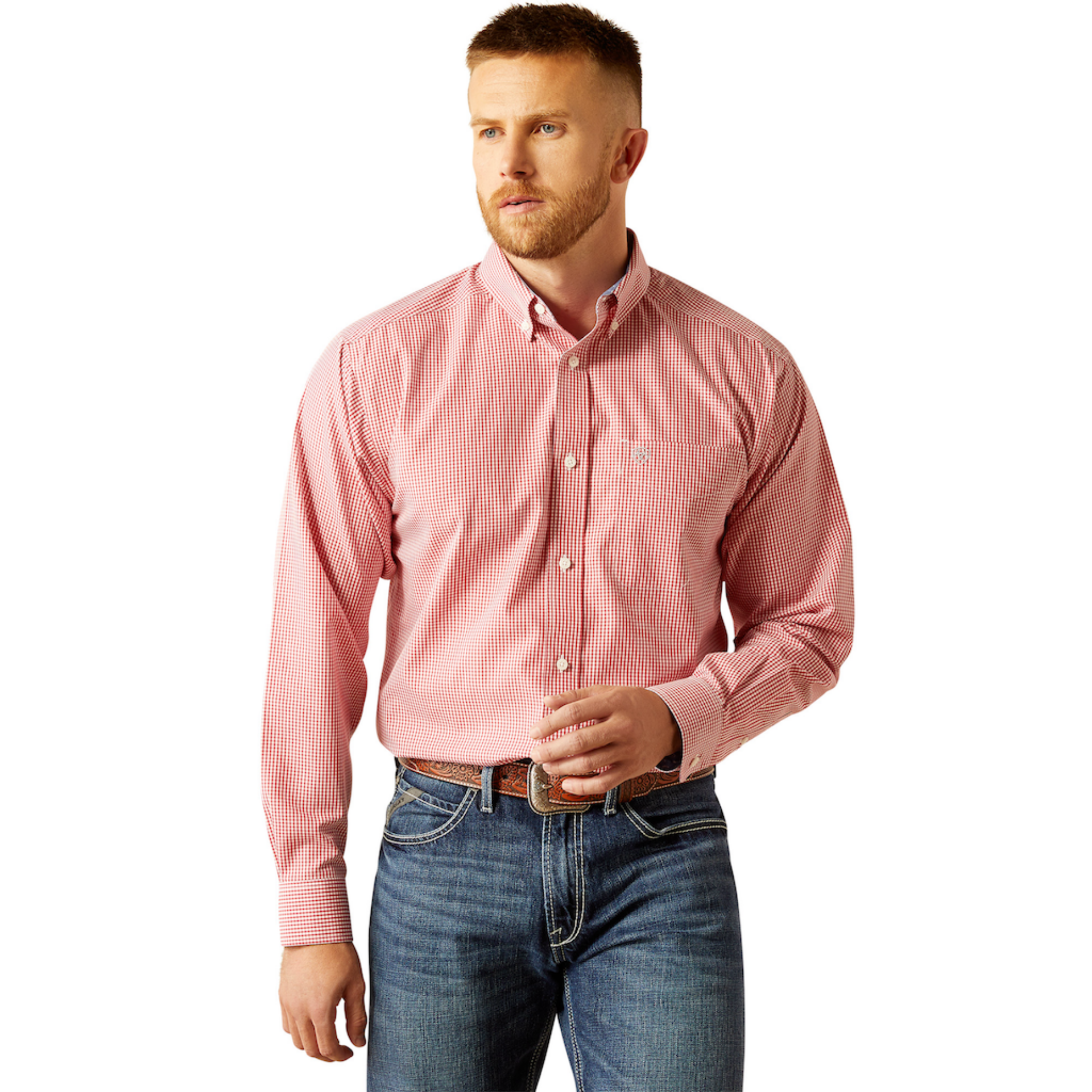 Picture of Ariat 10058958 Wrinkle Free Dane Classic Fit Shirt