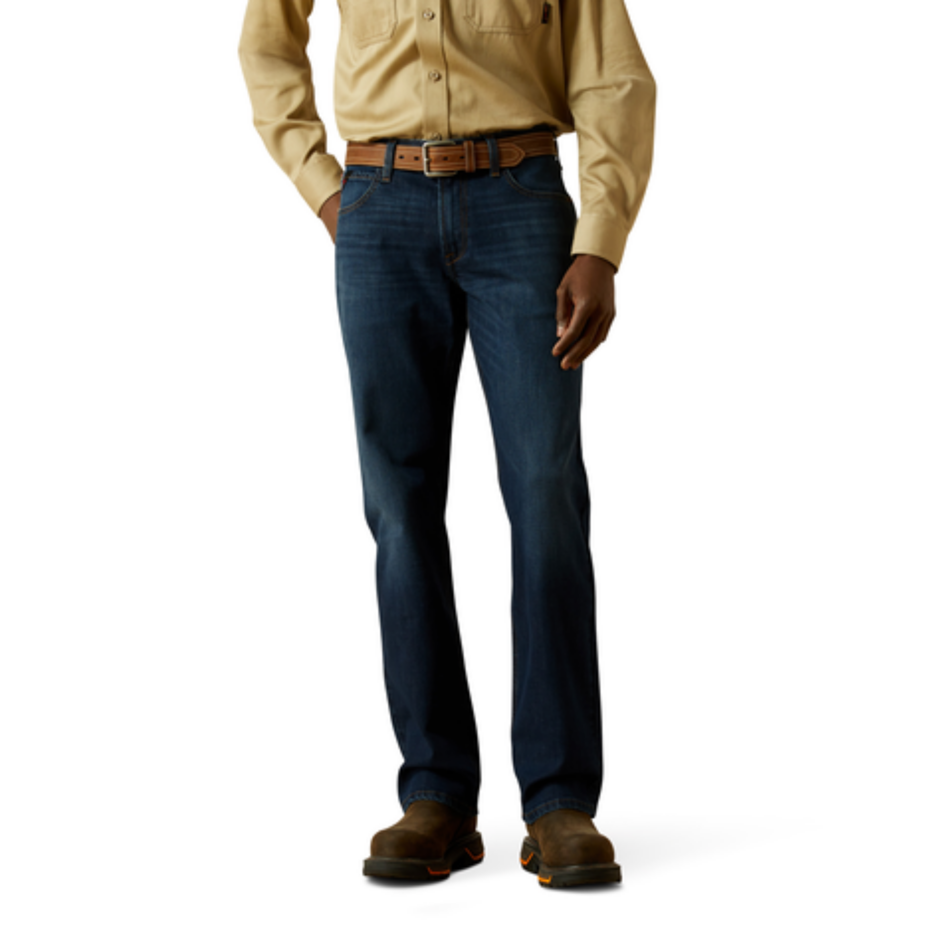 Picture of Ariat 10061712 FR M5 Straight Lightweight DuraStretch Straight Leg Jeans