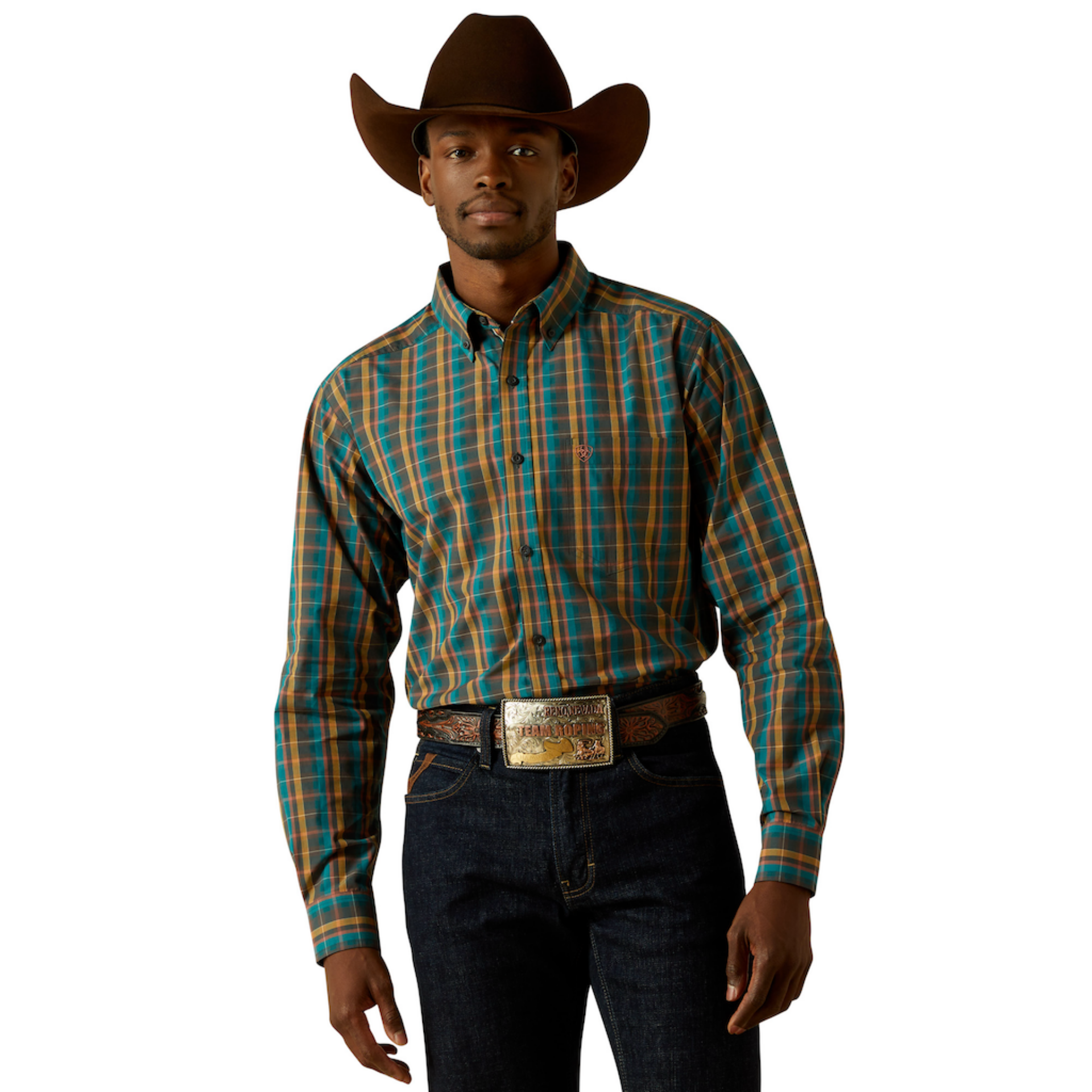 Picture of Ariat 10062178 Pro Series Bowie Fitted Shirt