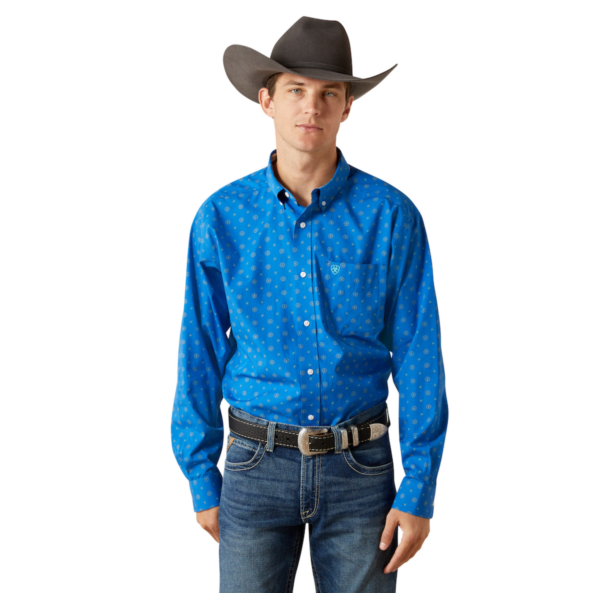 Picture of Ariat 10062226 Wrinkle Free Carter Classic Fit Shirt