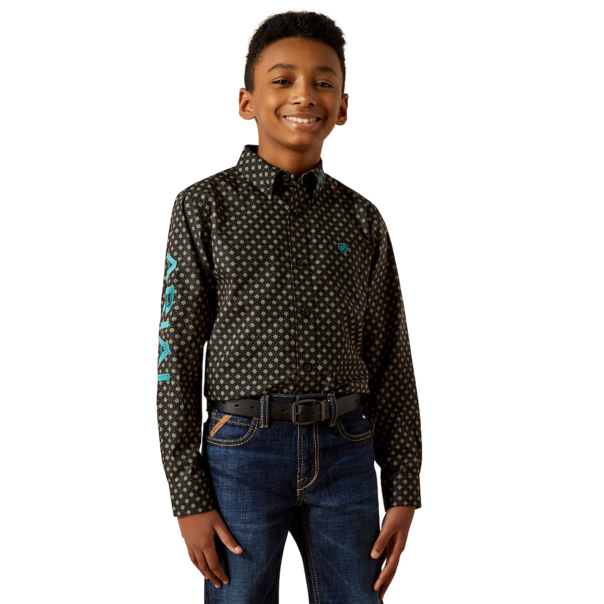 Picture of Ariat 10062397 Team Philbert Classic Fit Shirt