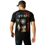 Picture of Ariat 10062429 Ariat Faded Bull T-Shirt