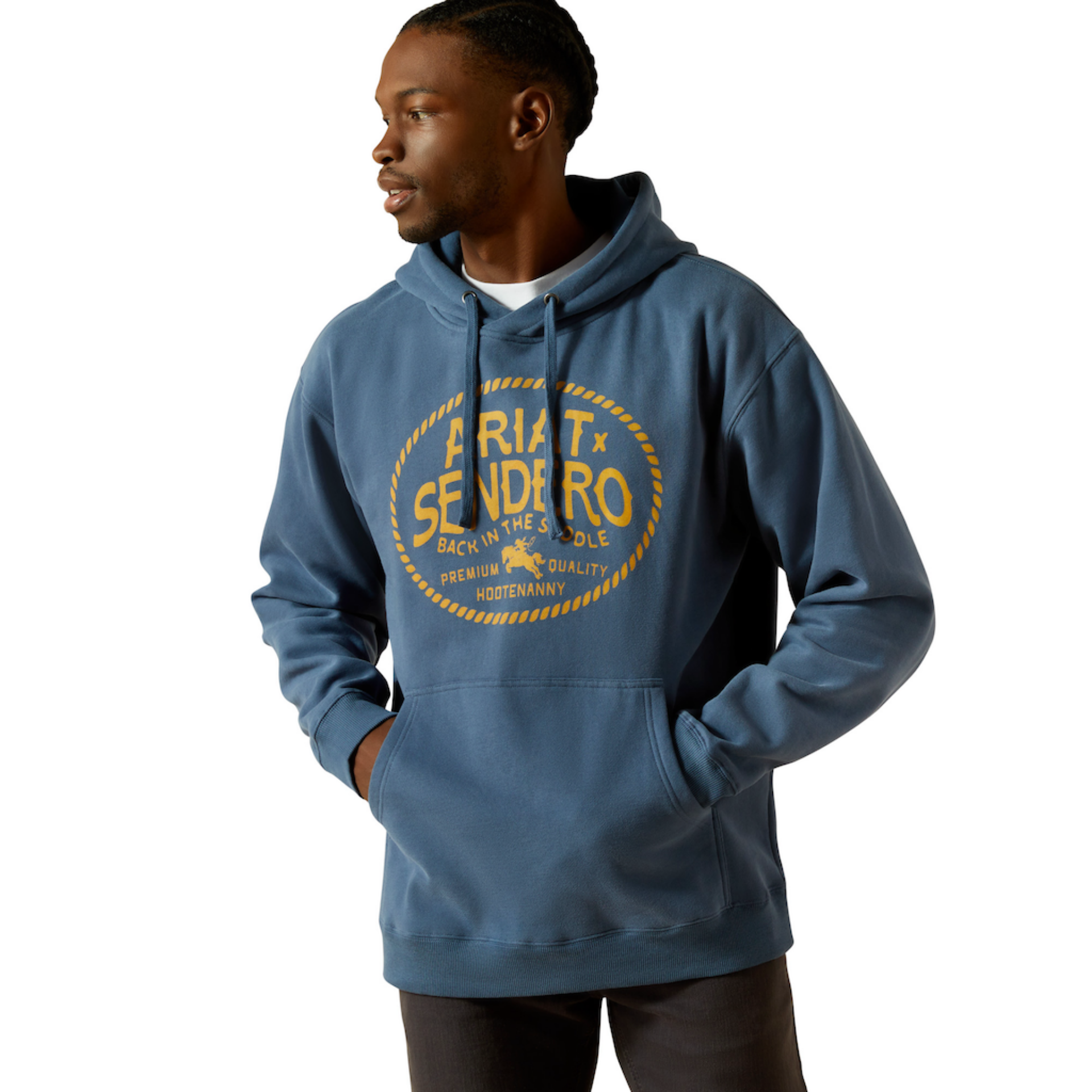 Picture of Ariat 10062505 Sendero Back in the Saddle Hoodie