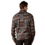 Picture of Ariat 10062620 Caldwell Logo 1/4 Zip Sweater