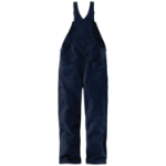 Picture of Carhartt 101626 Mens FR Duck Insulated Bib Overall