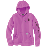 Picture of Carhartt 102791 Womens Iconic Clarksburg Logo Sweatshirt