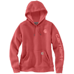Picture of Carhartt 102791 Womens Iconic Clarksburg Logo Sweatshirt