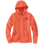 Picture of Carhartt 102791 Womens Iconic Clarksburg Logo Sweatshirt