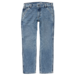 Picture of Carhartt 102808 Mens Relaxed Straight Rugged Flex™ Denim Dungaree