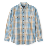 Picture of Carhartt 104507 Mens FR LS Plaid Shirt