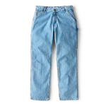 Picture of Carhartt 104941 Mens Loose Straight Denim Dungaree