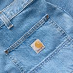 Picture of Carhartt 104941 Mens Loose Straight Denim Dungaree
