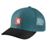 Picture of Carhartt 105216 Mens Rugged Flex Oakland Rubber Patch Cap