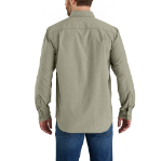 Picture of Carhartt 105291 Mens Force Sun Defender™ Chambray Relaxed LS Shirt