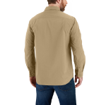 Picture of Carhartt 105291 Mens Force Sun Defender™ Chambray Relaxed LS Shirt