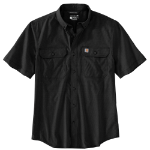 Picture of Carhartt 105292 Mens Force Sun Defender™ Chambray Relaxed SS Shirt