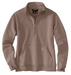 Picture of Carhartt 105295 Womens Clarksburg Quarter-Zip Sweatshirt