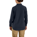 Picture of Carhartt 105538 Womens Force Sun Defender™ Chambray Relaxed LS Shirt
