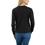 Picture of Carhartt 106121 Womens TENCEL Fiber Series Loose Fit Long-Sleeve Pocket T-Shirt