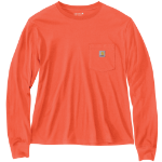 Picture of Carhartt 106121 Womens TENCEL Fiber Series Loose LS T-Shirt