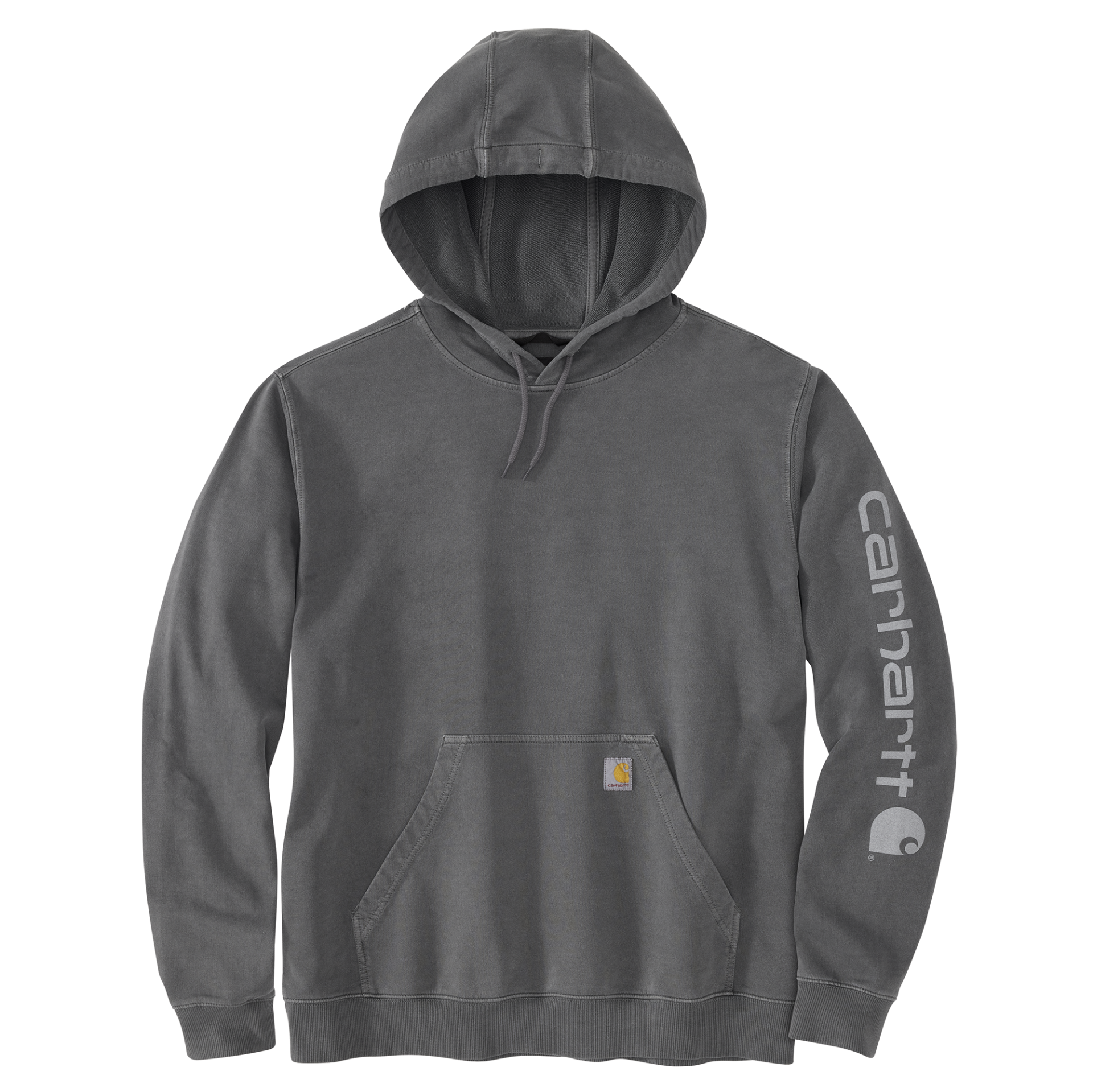 Picture of Carhartt 106253 Mens Durham Garment Dyed Logo Sweatshirt
