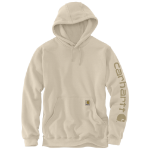 Picture of Carhartt 106253 Mens Durham Garment Dyed Logo Sweatshirt
