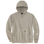 Picture of Carhartt 106253 Mens Durham Garment Dyed Logo Sweatshirt