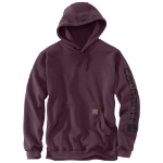 Picture of Carhartt 106253 Mens Durham Garment Dyed Logo Sweatshirt