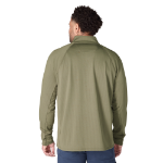 Picture of Carhartt 106423 Mens Force Ironwood Relaxed 1/2-Zip Mock Neck