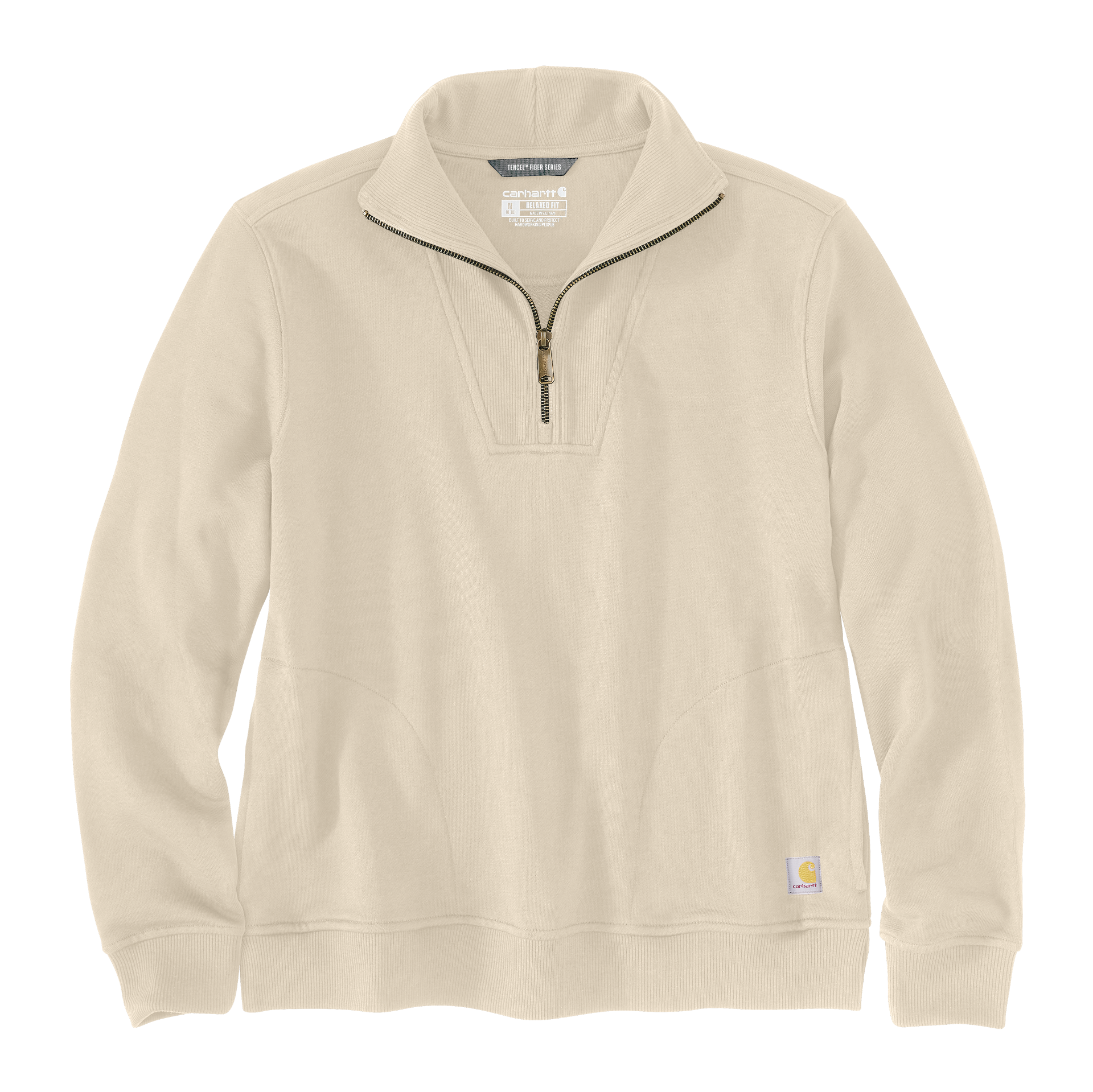 Picture of Carhartt 106451 Womens TENCEL™ Fiber Series Half-Zip Sweatshirt