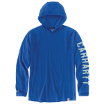 Picture of Carhartt 106654 Mens Force Relaxed Logo Hoodie