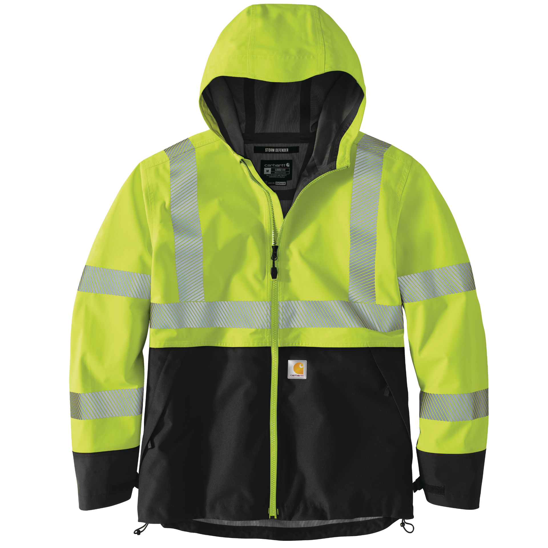 Picture of Carhartt 106693 Mens HV Portsmouth Class 3 Jacket