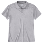 Picture of Carhartt 106901 Mens Force Sun Defender™ Relaxed Logo Polo