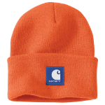 Picture of Carhartt 106920 Mens Rubber Patch Watch Cap Beanie